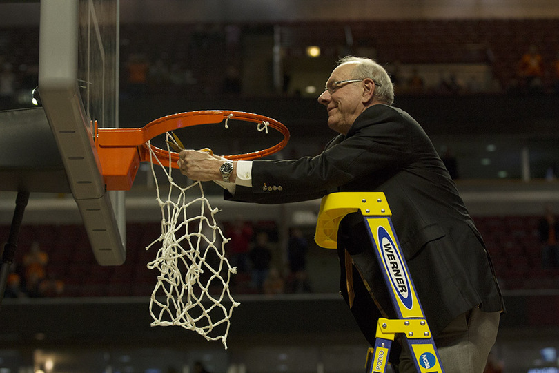 Cutting down the nets with Syracuse men&#8217;s basketball