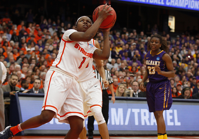 Alexis Peterson has been the center of it all on Syracuse’s Final Four run