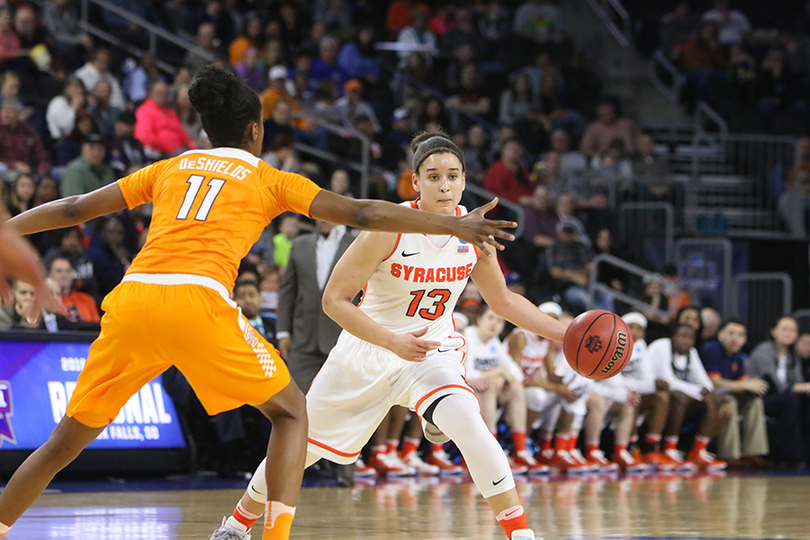 Brianna Butler sinks 6 3s in Elite Eight win over Tennessee