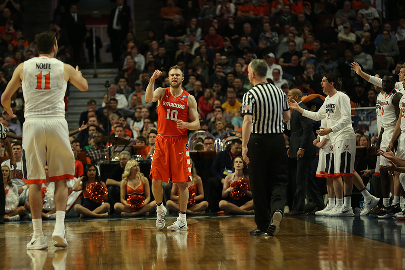Cooney will head to the second Final Four of his Syracuse career after the Orange came back to beat Virginia.