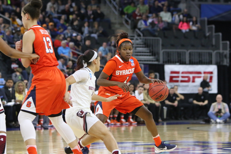 Final: Syracuse women&#8217;s basketball tops Tennessee, 89-67, to advance to its 1st Final Four