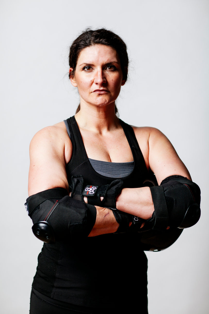 Sawzall has been on her skates for six months.
