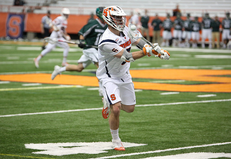 Schwasnick delivers a pass. He continued receiving a decent amount of playing time as a faceoff wing.