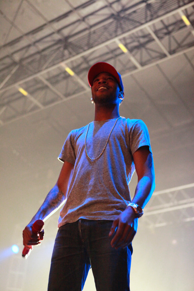 2011 | Kid Cudi performed at Block party, starting out with edgier rock vibes, later in the night swapping them for his traditional hip hop style. Nas & Damian Marley and Tinie Tempah opened for the artist.
