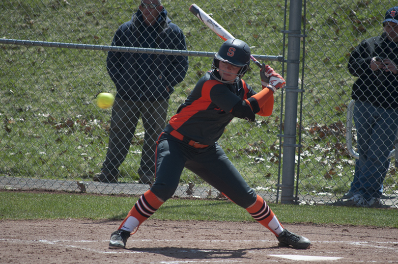 Sydney O’Hara hits 3 home runs and drives in 8 of Syracuse’s 11 runs in doubleheader split