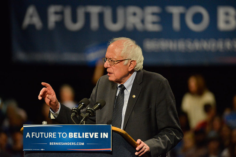 Sanders criticized Secretary of State Hillary Clinton for the amount of money she receives for giving speeches.
