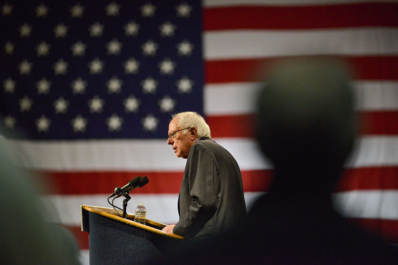 Sanders said Tuesday that the United States needs to rethink the "war on drugs."
