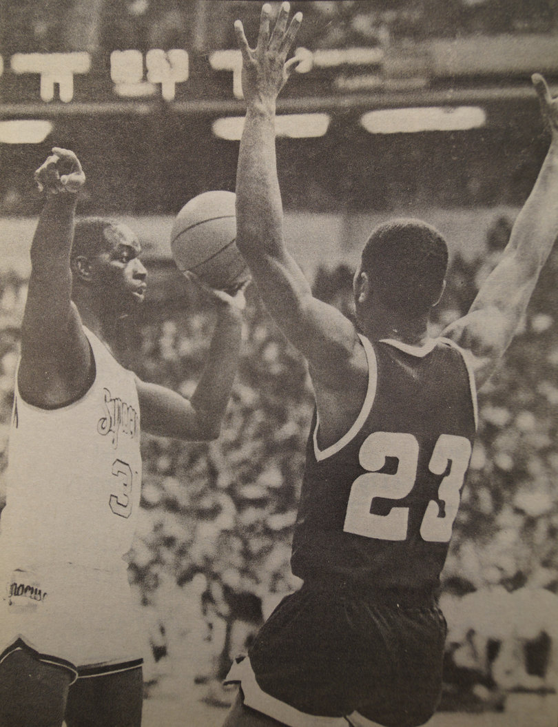 Washington scored 1,484 points in his three-year Syracuse career. He passed up his final year of eligibility to go to the NBA though he did later return to SU to earn a degree.