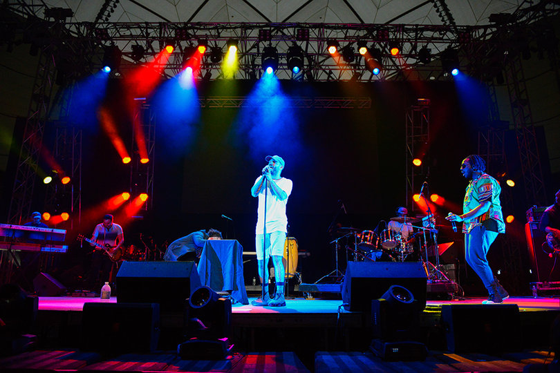 Jon Bellion brought an eclectic sound to open Block Party 2016. 