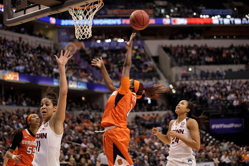 Syracuse shot 20-for-43 from inside the arc against UConn.