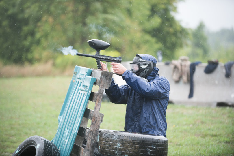 Though the Orange went to Fort Drum for only one day this year, the team still participated in its annual paintball competition.