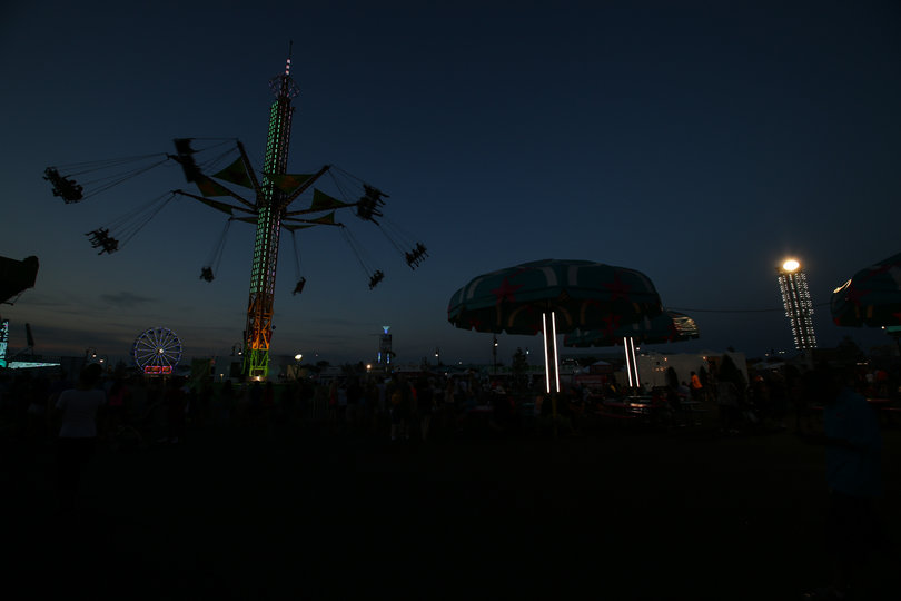 With the expansion of the midway this year, more rides have been added, offering thrill seekers more ways to get their fill.