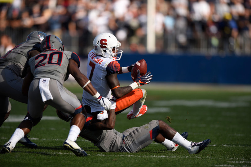 Etta-Tawo had his fourth consecutive 100-yard game, a Syracuse football program first.