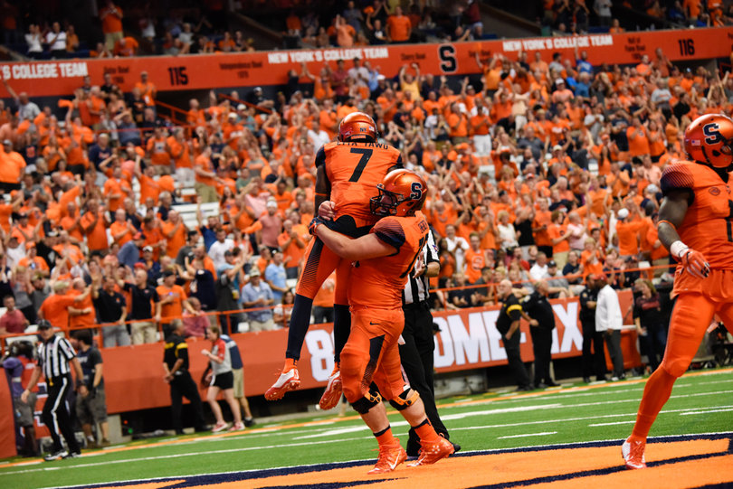 Amba Etta-Tawo has been a bright spot for SU so far, racking up three touchdowns.