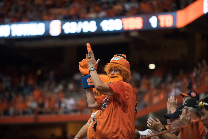 Syracuse fans were buzzing about the Orange's new fast-paced offense. 