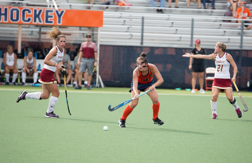 Boston College was frustrated on Saturday after letting a 1-0 lead slip.