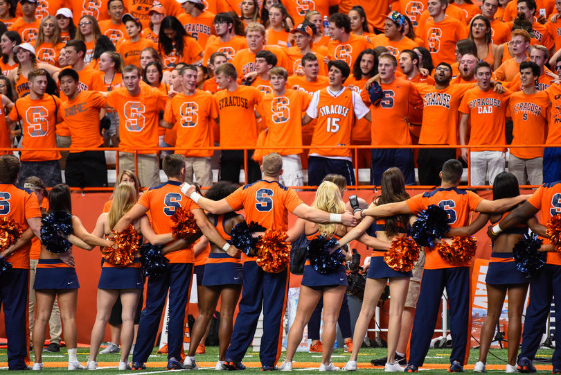Syracuse students got free tickets to the game against No. 13 Louisville