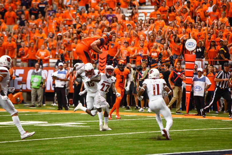 Dungey threw balls away and avoided unnecessary contact on Friday night. Except this play.
