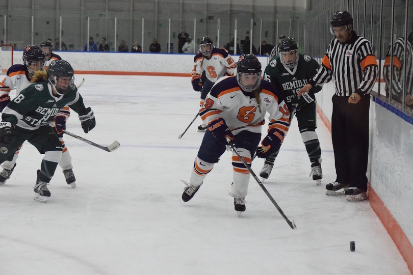 Syracuse ice hockey offense stifled by Bemidji State’s backup goalie in 3-0 loss