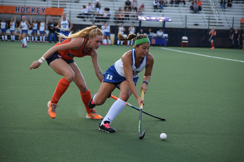 The Blue Devils managed only six shots on goal against the Orange. 