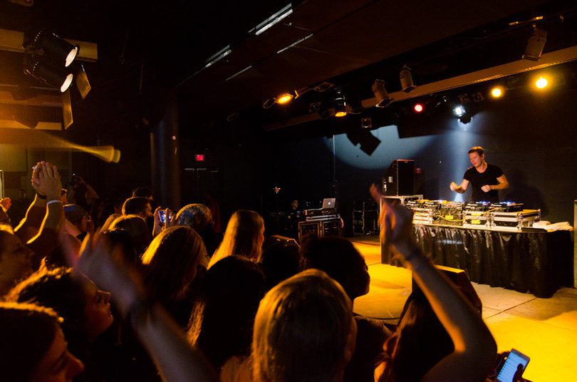 Concertgoers enjoyed dancing to Hotel Garuda and Sam Feldt.