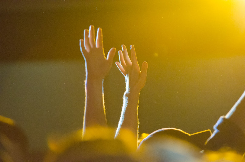 Though the crowd was thin at the start of the show, it soon filled out and gained energy.
