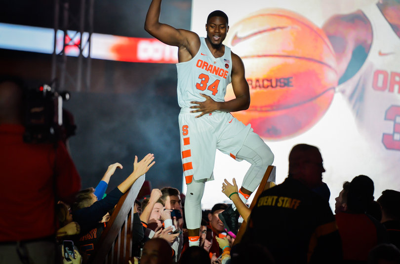 Senior forward Doyin Akintobi-Adeyeye grooved Friday night.
