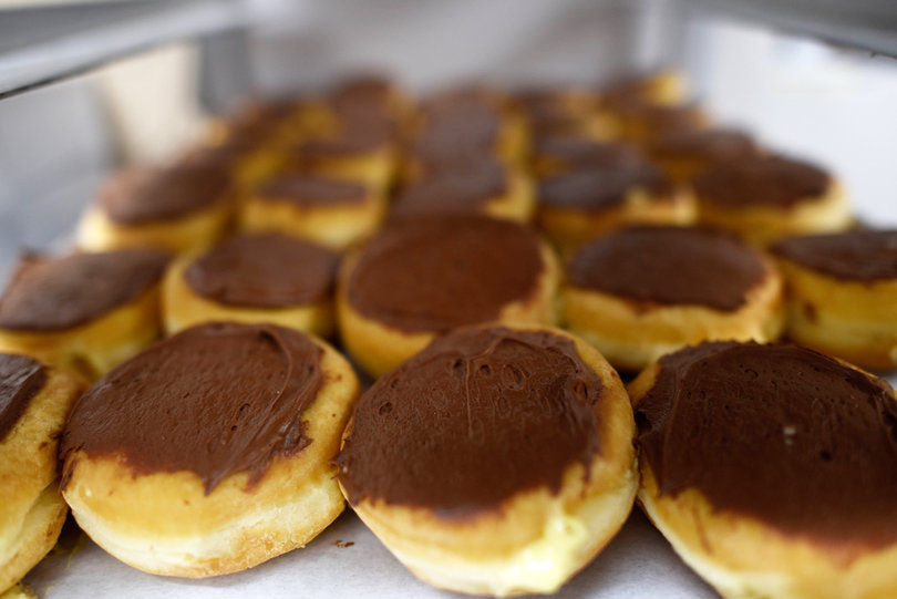 Before Stefanski owned the bakery, his mother used to call his house next door to the bakery and call him into work when they were short staffed.