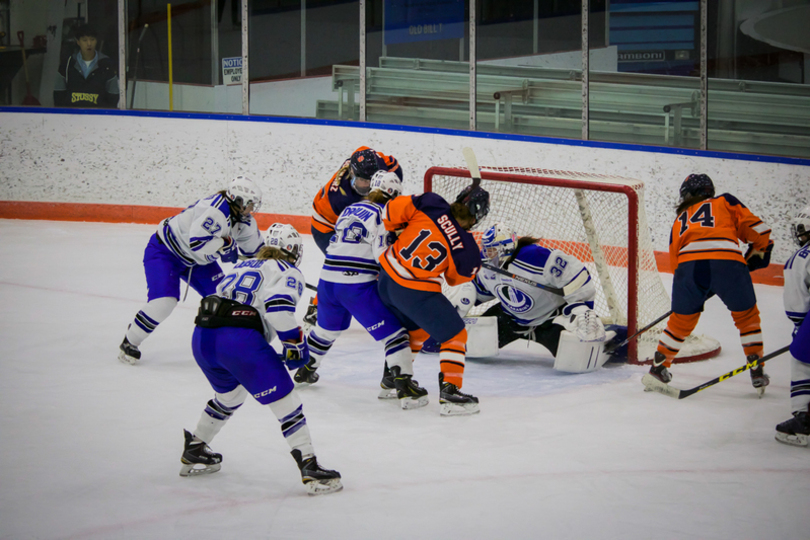 3-goal 2nd period pushes Syracuse past Mercyhurst