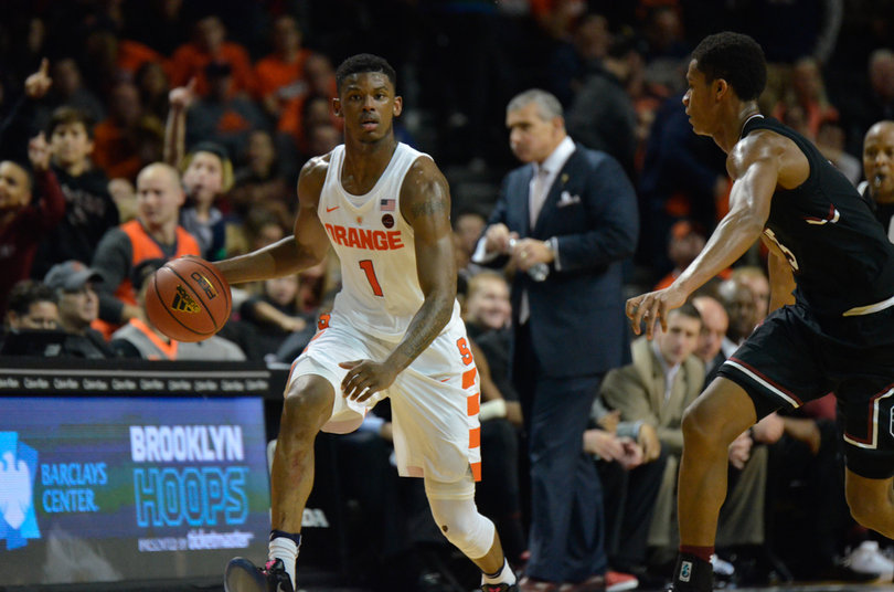 Howard had only three assists against South Carolina's man-to-man defense.