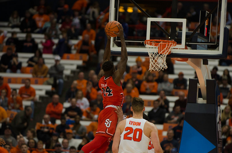 Kassoum Yakwe led St. John's with eight rebounds