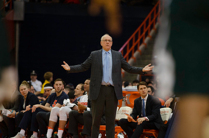 Jim Boeheim registered his team's largest margin of victory this season with a 48-point drubbing of Eastern Michigan.