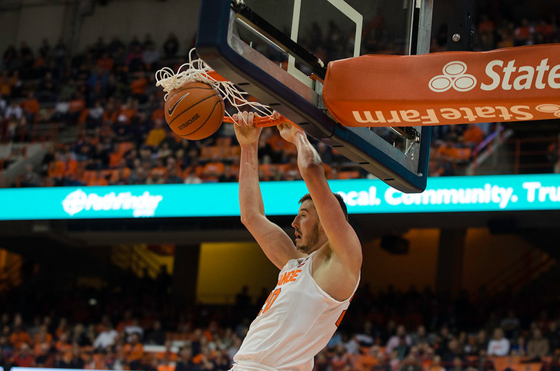Before exiting with a strained right Achillies, Lydon followed up his career night against Georgetown by hitting both 3-point attempts en route to 12 points in 16 minutes.