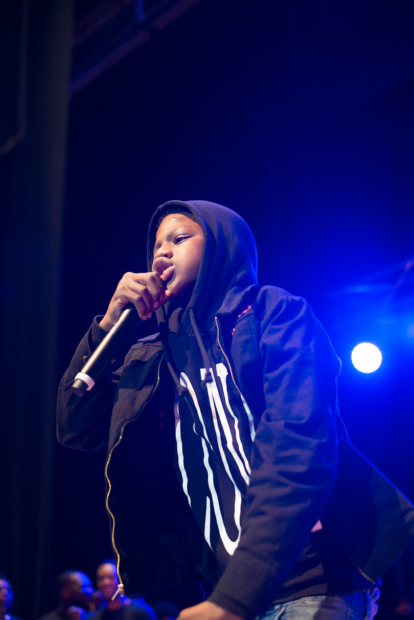 His song "CODEINE" has over 122,000 SoundCloud hits.