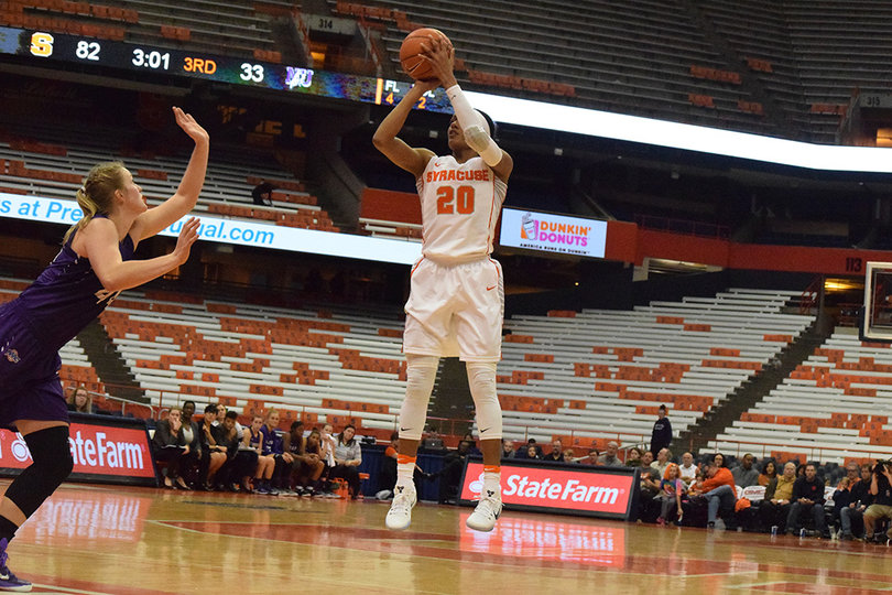 Sykes burned Niagara in the paint and from outside through much of the game. 