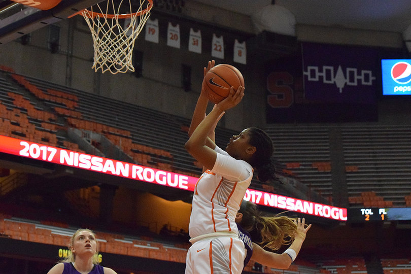 The five-star recruit had hardly contributed to SU's offense before Saturday. 