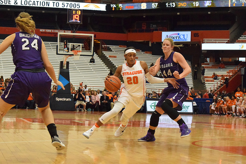 Brittney Sykes leads way as Syracuse women’s basketball blows out Niagara, 109-60
