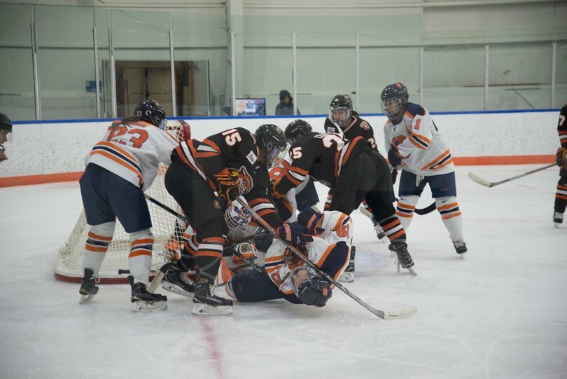 Syracuse ice hockey suffers another late-game collapse in 2-2 tie against RIT