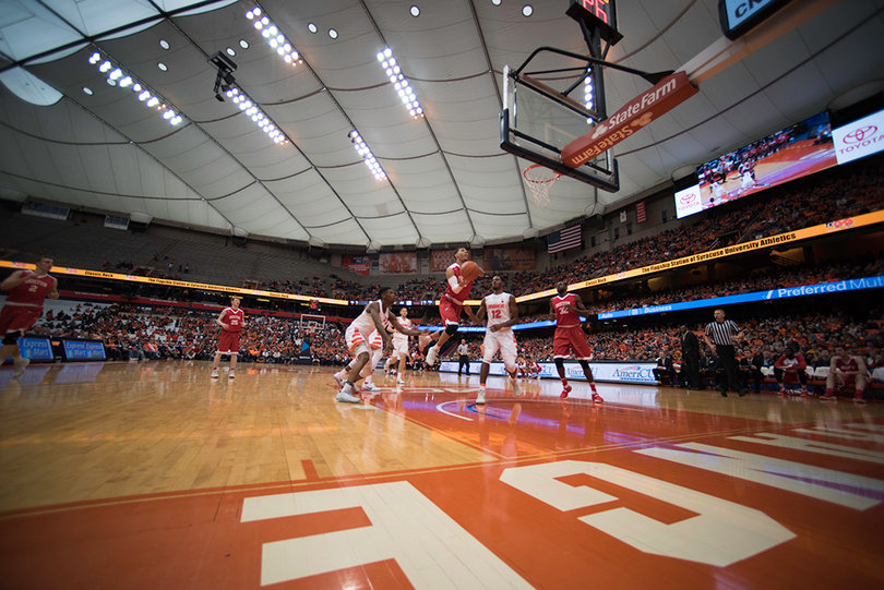 Syracuse's win came five days after a last-second loss to Connecticut at Madison Square Garden.