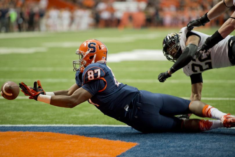 Syracuse football tight end Kendall Moore to transfer, becomes eighth player to leave program this offseason