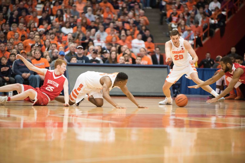 Syracuse committed only nine turnovers on Saturday, its lowest total since the Holy Cross game on Nov. 15. 
