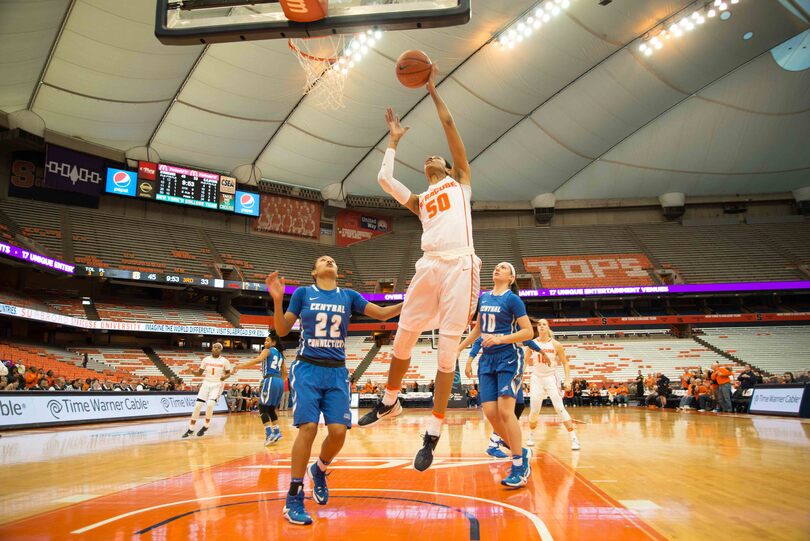 Briana Day scores season-high 22 points in blowout win over Central Connecticut State