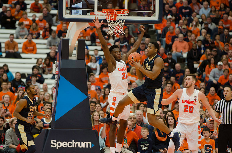 Syracuse senior forward Tyler Roberson had 10 rebounds and six blocks. He didn't start the game, but he started the second half. 