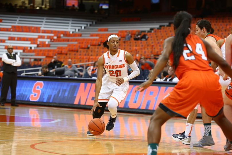 Syracuse women’s basketball rolls past Boston College, 79-52