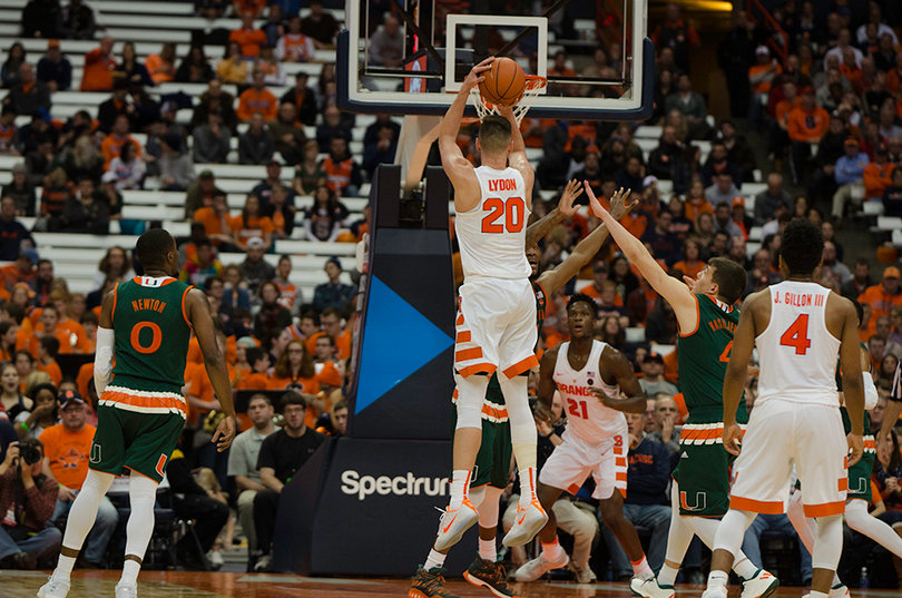 Good ball movement opened up Syracuse shooters. Syracuse hit 8-of-19 3s, a 42 percent mark. 