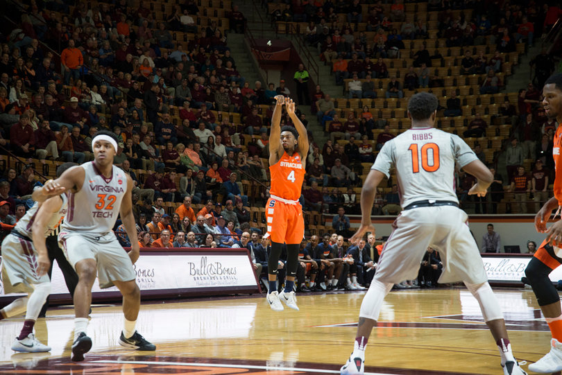 Gillon, who hit six 3-pointers against Pitt, went just 1-of-4 from deep. 