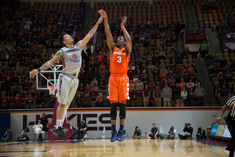 White had more personal fouls (3) than points (2) in the second half. 