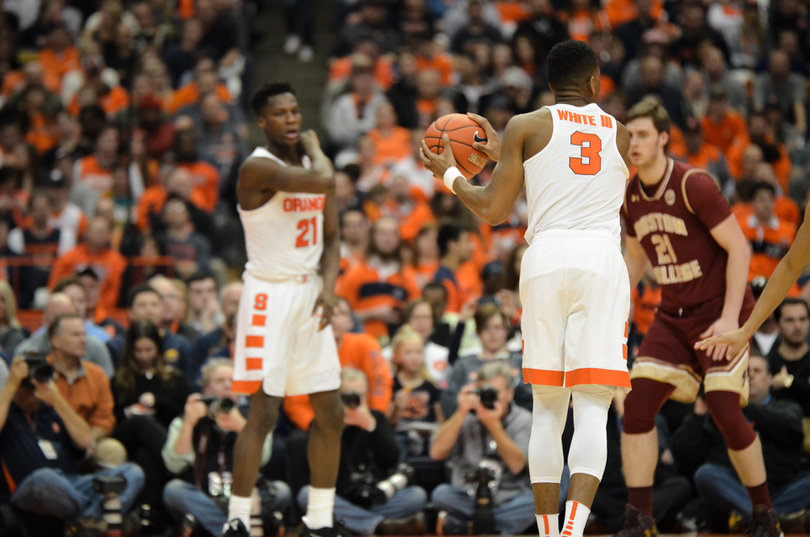 White only shot 4-for-11 from the field but did manage to hit two of his six 3-point attempts.