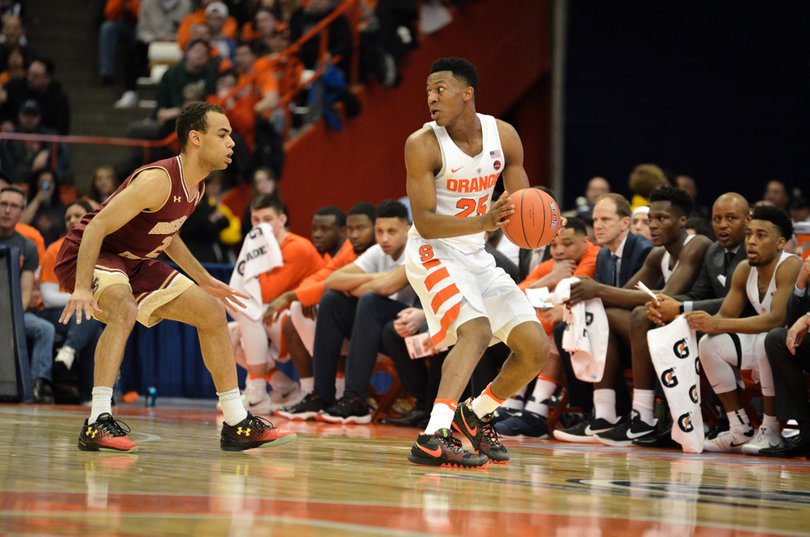 Syracuse hung onto the ball the best it has all year on Saturday afternoon against Boston College and gave away the ball a season-low six times.