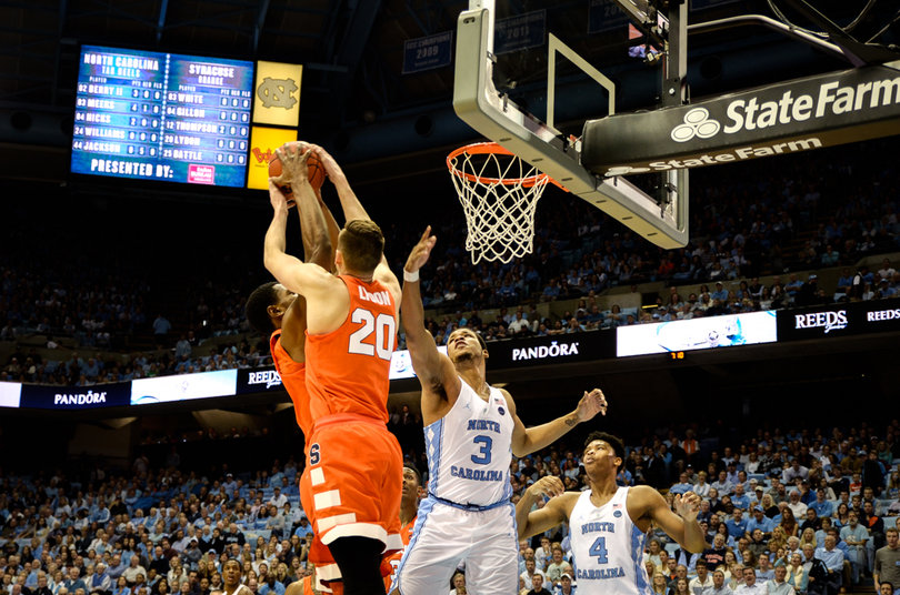 Eighteen — the number of offensive rebounds for North Carolina, the most Syracuse has allowed in a single game since opening night on Nov. 11.